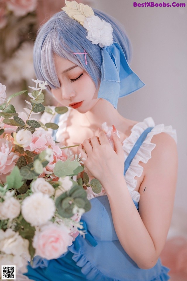 二佐Nisa Cosplay 蕾姆 No.d2d151